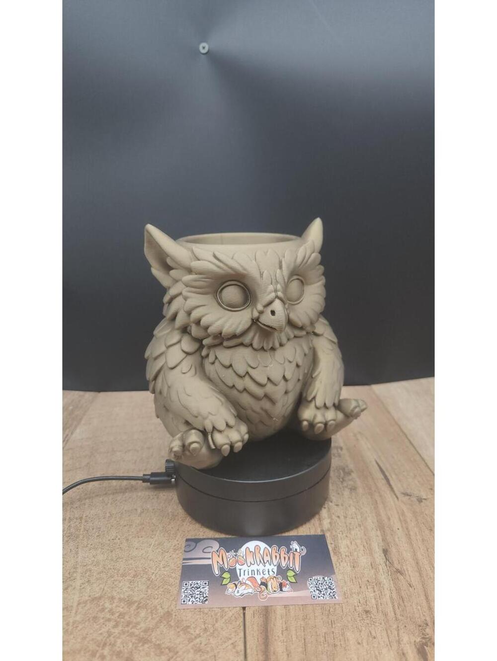 Owlbear Gardening Pot - DnD Indoor Plant Decoration - Flower Pot Gift - Dad Gift